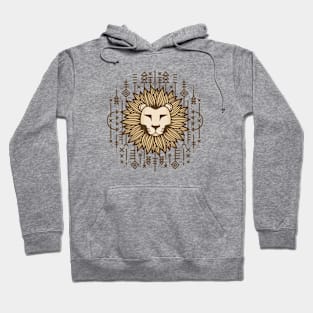 Tribal Lion Head Hoodie